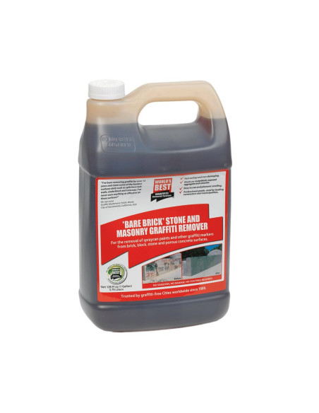 Bare Brick Stone & Masonry Graffiti Remover