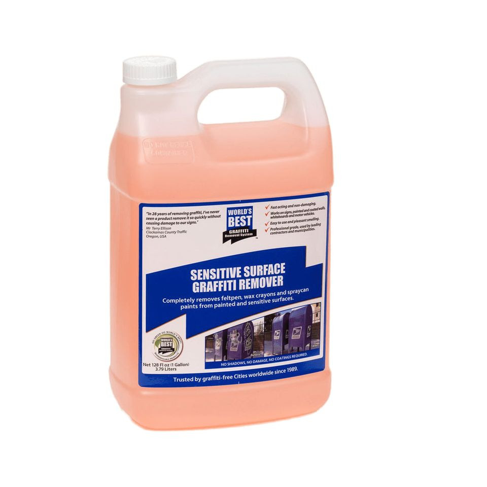 Sensitive Surface Graffiti Remover